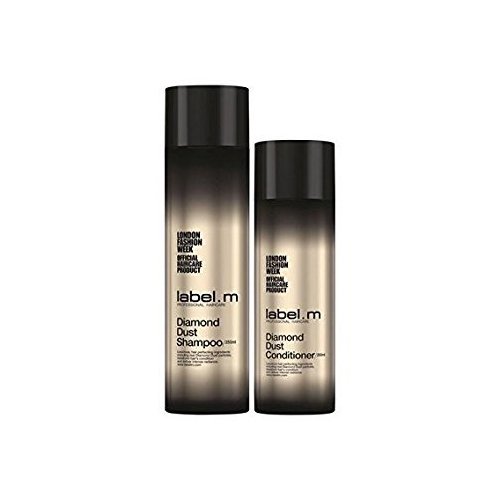 Label.M Diamond Dust Shampoo and Conditioner Bundle, 250 ML Shampoo, 200 ML Conditioner