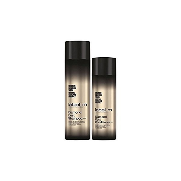 Label.M Diamond Dust Shampoo and Conditioner Bundle, 250 ML Shampoo, 200 ML Conditioner