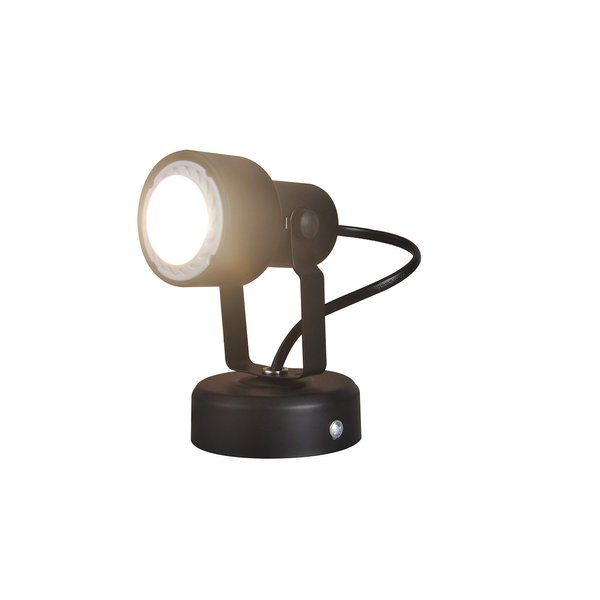 KING SHA LED Spotlight Uplighting Accent Lamp 5W (50W Halogen Light Equiv.) MR16 GU10 Bulb Warm White CRI82 Cord-n-Plug