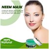 HERBOGANIC Neem Peel Off Mask | Skin Care | Peel Off Mask | Cleanses and Nourishes Skin | Hydrating Face Mask Protects Skin | Spa Quality | All Natural Mask | 5.30 oz…