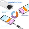 OUTXE Phone Lanyard - 4× Pads, 1× Adjustable Neck Strap, 1× Wrist Strap, Nylon, Compatible with All Smartphone