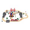 Motorized Locomotive Train for Wooden Track, Battery Operated Train Toys for Toddlers, Magnetic Train Set Compatible with Thomas, Brio, Chuggington, Electric Train for Kids Age 3 and Up