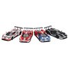 True Scale Miniatures Model Car Compatible with Ford GT LMGTE PRO 2019 24 Hrs of Le Mans Ford Chip Ganassi Team 4 Cars Set 1/64 Diecast Model Car MGTS0010