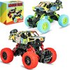 6.3 Inch Monster Truck Toys for Boys 3 4 5 6 7 Years Old, Pull Back Friction Powered Truck Vehicles Play Sets 2 Pack