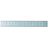 Shinwa H-3412A 6" 150 mm Rigid English Metric Zero Glare Satin Chrome Stainless Steel E/M Machinist Engineer Ruler/Rule with Graduations in 1/64, 1/32, mm and .5 mm