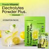 PowderVitamin Electrolytes Powder Plus, Keto, Lemonade, Sugar Free, Pink Himalayan Salt, 1000mg Potassium, 120mg Calcium, 120mg Magnesium, Non-GMO, Zero Calories, (16 Hydration Packets)