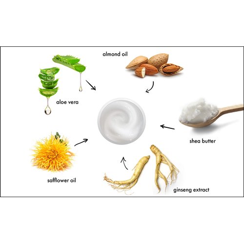 Raya Microsilk-C Cream (407) | Gentle Treatment for the Under-Eye Area | Brightens, Revives Fatigue, and Tones Under the Eyes | Helps Reduce Puffiness, Lines, and Wrinkles