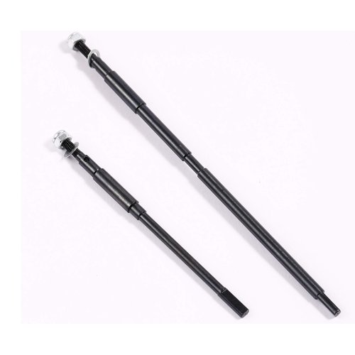 RZXYL Steel Rear Axle Drive Shafts Set for Axial Wraith AX30780 1/10 RC Car Upgrade Parts (Rear)