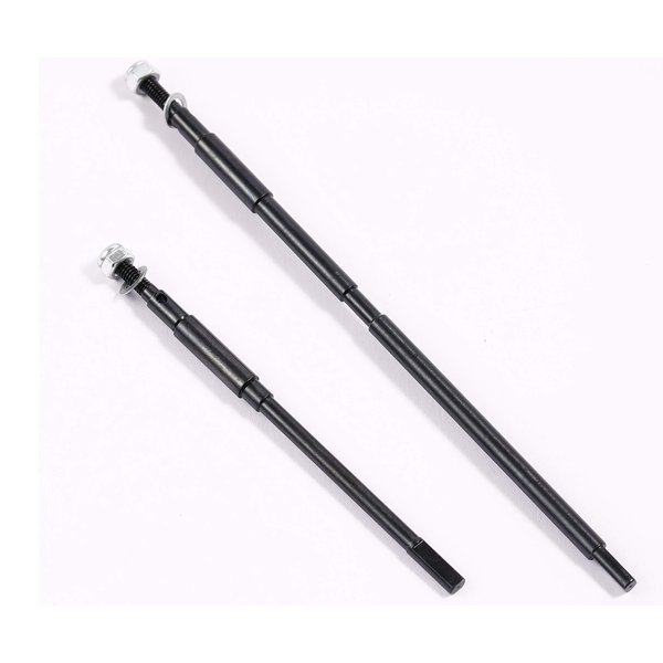 RZXYL Steel Rear Axle Drive Shafts Set for Axial Wraith AX30780 1/10 RC Car Upgrade Parts (Rear)