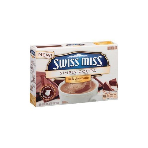 (2 Pack)-Swiss Miss Simply Cocoa, Milk Chocolate