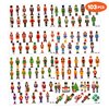 103 PCS Funny Mini Nutcracker King Soldier Temporary Tattoos Stickers Themed Birthday Party Decorations Favors Supplies Decor Steinbach Tattoo Sticker Gifts For Kids Boys Girls School Prizes Christmas