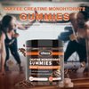 Uheco Coffee Flavor Creatine Monohydrate Gummies 5000mg for Men & Women,Contains L-Taurine + Vitamin B12, Betaine, L-Citrulline for Improve Exercise Endurance, Muscle Strength -120 Count