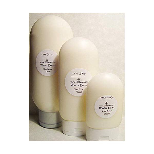 1889 Beauty Shea Butter Lotion 8oz - Floral Scented - Choose From 20 Fragrances - Our Popular Winterblend © Formula (Honeysuckle)