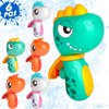 ZEBNYYA 6 Pack Animal Water Gun for Kids, Mini Squirt Gun Water Blaster Soaker Toys, Dinosaur Dog Unicorn Shape Small Water Pistol Gun for Summer Outdoor Pool/Beach/Yard/Party Play