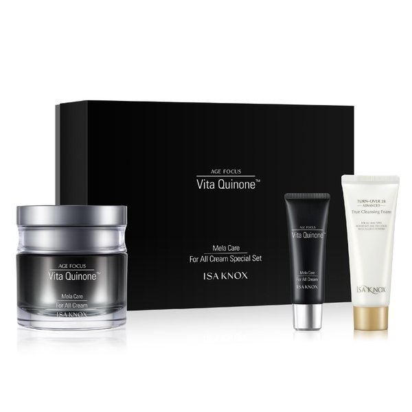 Christmas Gift ISA KNOX Age Focus Mela Care Cream Set (3.7fl oz) - Dark Spot Moisturizer by LG Beauty. Niacinamide, Collagen, Vitamin B12, Vitamin C Derivatives.