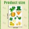 Partywind 100 Styles St Patrick's Day Tattoos Party Decorations, Saint Patrick's Day Accessories for Kids Goodie Bag Stuffers, Irish Shamrock Tattoo Stickers for Green Day Party Supplies Favors