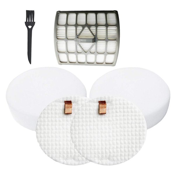 Dttery 2 Foam & Felt + 1 Hepa Filters for Shark Rotator Slim-Light Lift-Away Upright Vacuum NV341 NV341Q Filter Kit Replacement Part 1229FC340 XHF340