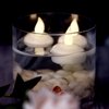 IMAGE Floating Candles, Flameless Floating LED Tea Lights 12 Pack Waterproof Tealight Candles for Wedding Party Spa Home Indoor Outdoor Decor-Warm White