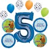 Anagram Scoooby Dooby Doo 5th Birthday Party Supplies 11 pc Balloon Bouquet Decorations