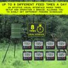 Highwild 6V/12V Universal Game Feeder Digital Timer - Hunting Deer Feeder Timer - Up to 8 Different Feed Times A Day - Adjustable Feed Rate