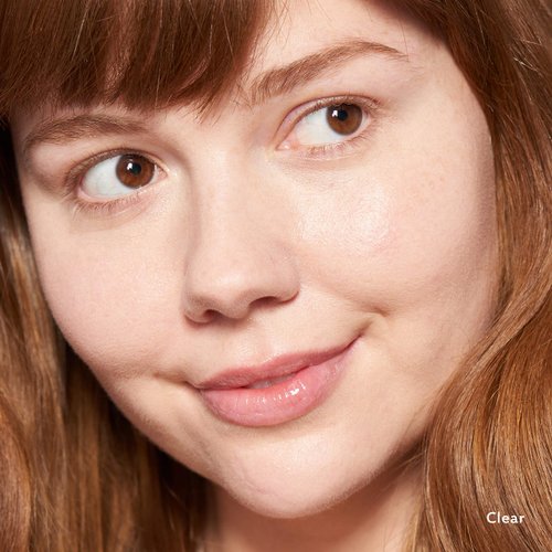 Undone Beauty Lip Life Moisturizing Sheer Balm Lip Tint with Exfoliating Tip for Gentle Dry Skin Removal and Colorless Non-Sticky Gloss - Natural Shea, Jojoba and Rose Hip for Smoothing - Clear