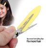No Bend Hair Clips,Hair Clips,4 Pcs No Crease Hair Clips Duck Billed Hair Clips,Hair Clips For Women,Makeup Clips,Hair Clips For Styling Sectioning,Hairstyle Clips For Women Girls(yellow), Hair C