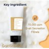 GoldSnailRX Advanced Snail Mucin Gel Cleanser, 5.07 Fl oz/150 ml Rich Daily Deep Cleansing for Dry & Sensative Skin Luxury Korean Skincare Not Tested on Animals No Parabens
