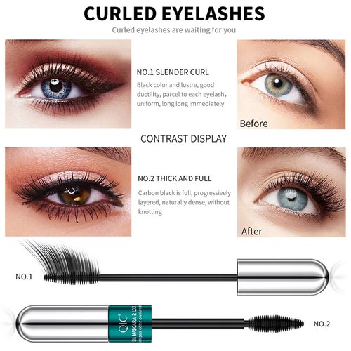 5x Longer Voluminous Eyelashes, 2 in 1 Vibely Mascara & Eyebrow Pencil & Eyeliner & Eyebrow Soap Kit & 10Pcs Eyebrow Trimming Blades, Waterproof No Clumping (5 Set)