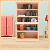 JULEASEL Miniatures Books, 24pcs Dollhouse Books, 1:12 Scale Tiny Books Dollhouse Accessories, Anxiety Bookshelf Mini Books, Miniature Dollhouse Decoration