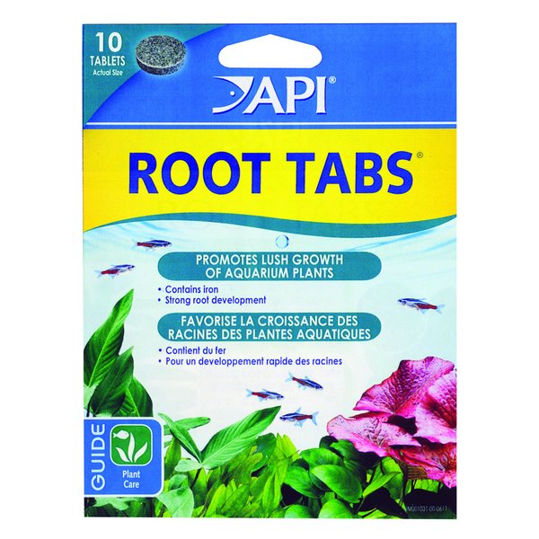 API ROOT TABS Freshwater Aquarium Plant Fertilizer 0.4-Ounce 10-Count Box