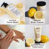C.O. Bigelow Apothecary Trio, Lemon Hand and Body Care Gift Set of Three (3), Lemon Hand Wash 10fl oz., Body Cream 8 oz., and Hand Treatment, 3oz., Gift Box of Moisturizing Hand and Skin Care