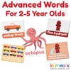 Advanced Flash Cards for Toddlers 3-5 Years – 101 Flashcards – Preschool Flash Cards – Kindergarten Flash Card for Kids – Toddler Learning – Educational Gift - for Ages 3, 4, 5 & 6