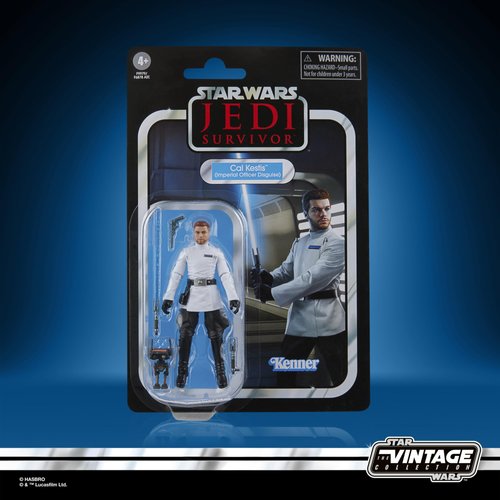 STAR WARS The Vintage Collection Cal Kestis (Imperial Officer Disguise), Jedi: Survivor 3.75 Inch Collectible Action Figure