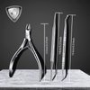 Teenitor Pedicure Tools for Feet, Ingrown Toenail Removal Kit, Surgical Stainless Steel Ingrown Toenail Clippers, Ingrown Toenail File and Lifters, Ingrown Toenail Treatment, Pedicure Kit