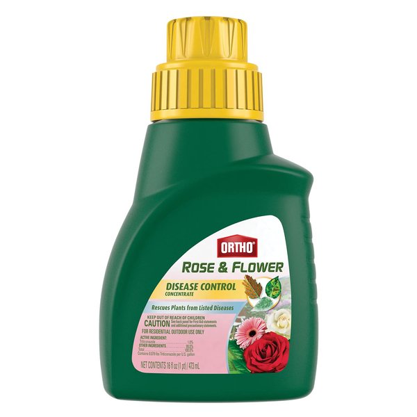 Ortho Rose & Flower Disease Control Concentrate, 16 oz