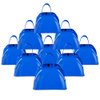 ArtCreativity 3 Inch Blue Metal Cowbell Noisemakers (Pack of 12) Loud Metal Cowbell Noise Makers Party Favors with Handles, Great for Football Games, Sporting Events, for Kids and Adults