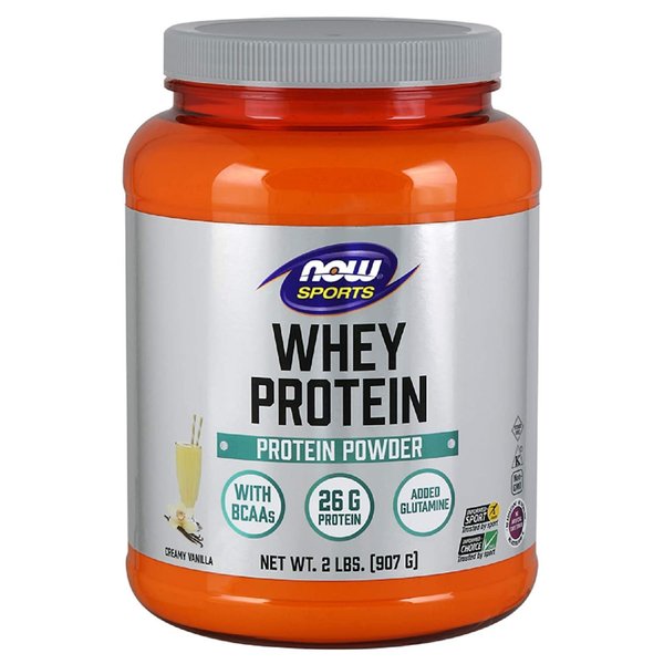 NOW Foods Sports Whey Protein Natural Vanilla - 2 lbs
