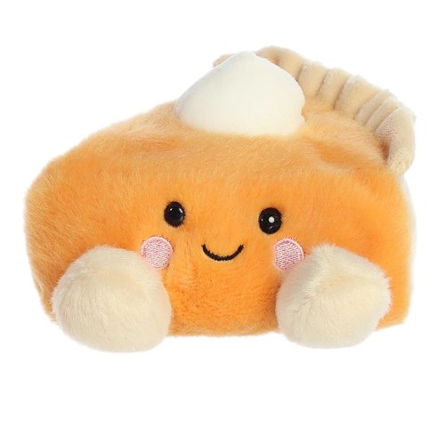 Aurora® Festive Palm Pals™ Peter Pumpkin Pie™ Stuffed Animal - Pocket-Sized Play - Collectable Fun - Orange 5 Inches