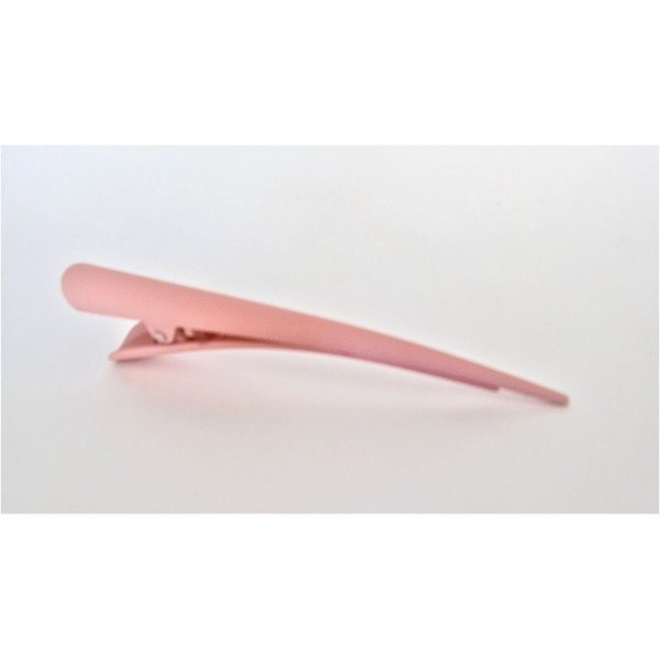 Generic Soft pink acrylic alligator hair clip for fine thin hair