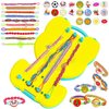 CebollaJojo Friendship Bracelet Making Kit for Girls,Jewelry String Bracelet Making Kit Crafts Toys for 6-12 Years Old, DIY Arts Birthday Gifts for Teen Girls Kids Adults
