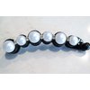 Generic Slim pearl and crystal banana hair claw clamp clip