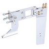 Hobbypark 110mm Aluminum RC Boat Rudder with 4mm Shaft Axle Strut Mount Bracket Kit Holder,Dual Water Pickup