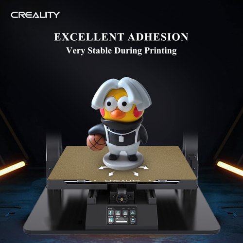 Creality Official PEI Plate with Adhesive for Creality Ender 3/Ender 3 Pro/Ender 3 V2/Ender 3 S1/Ender 3 S1 pro/Ender 3 neo/Ender 3 v2 neo/Ender 5/Ender 5 Pro and All 235 * 235mm Size 3D Printer