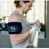 Bicep & Tricep Tendonitis Brace Compression Sleeve - Pain Relief for Bicep and Tricep Muscle Strains, Upper Arm Support (S/M Width-3")