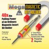 IVY Classic 44628 1/4 x 3" Mega-Magnetic Bit Holder, Impact Plus, 1/Card