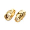 Cable Matters 2-Pack SMA Female to RP-SMA Male Adapter (SMA Male to Female Reverse Polarity Gender Changer Adapter)
