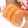 2Pcs Brown Peach Wood Wooden Comb Anti-Static Comb Close Tooth Comb, Hair Combs, Styling Tools and Appliances