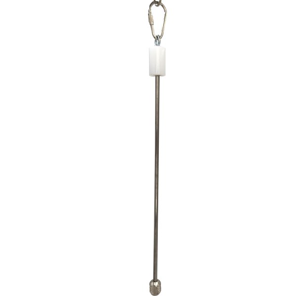 Mandarin Bird Toys by M&M 7032 Stainless Steel Kabob Hanger - Versatile Durable Hanging Cage Toy, Add Food, Parts, Toys & Much More! Pet Safe, Durable Parts, Useful for Cages and Aviaries