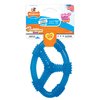 Nylabone Spin Tug & Play Puppy Chew Toy for Teething - Puppy Supplies - Peanut Butter Flavor, Medium/Wolf (1 Count)
