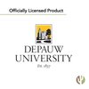 DePauw University Tigers Vinyl Decal Laptop Water Bottle Car Scrapbook Sticker (IND 00014)